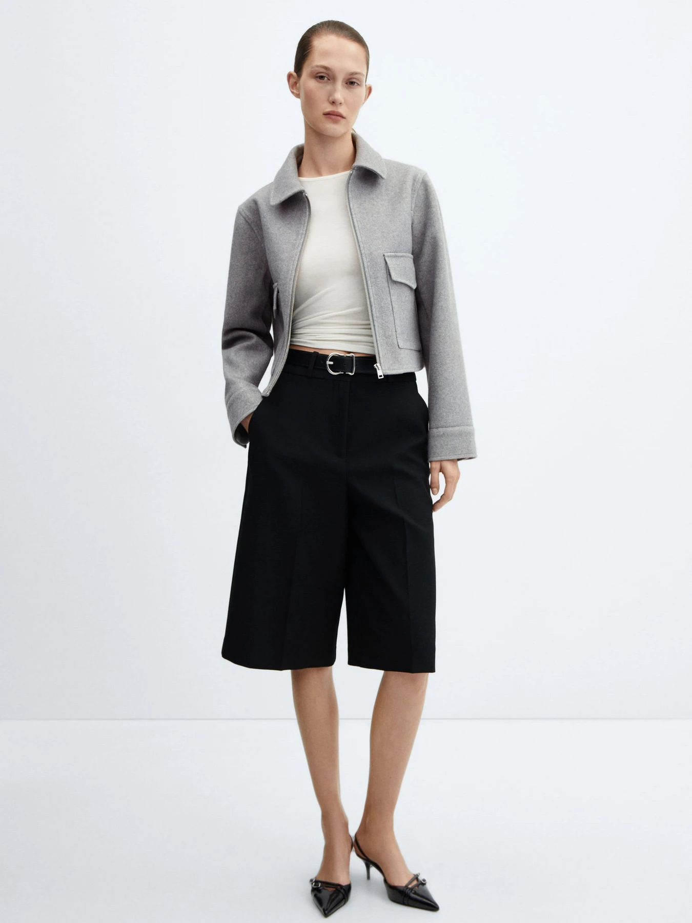 Куртки и дубленки MANGO Zipi модель 67054049_94 Фото