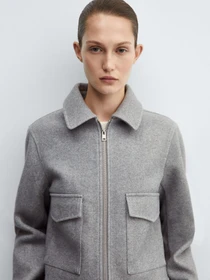 Куртки и дубленки MANGO Zipi модель 67054049_94 Фото