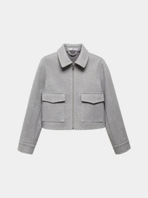 Куртки и дубленки MANGO Zipi модель 67054049_94 Фото