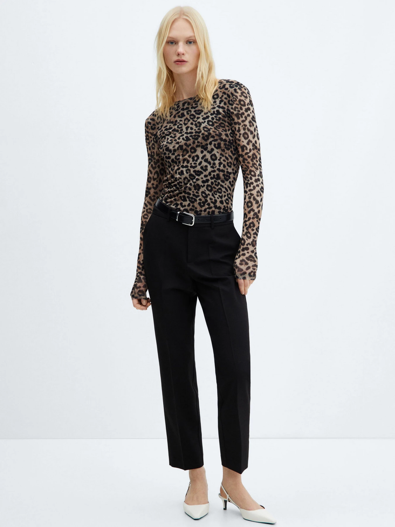 Рубашки MANGO Meshy модель 67064043_30 Рубашки MANGO Meshy модель 67064043_30 Фото