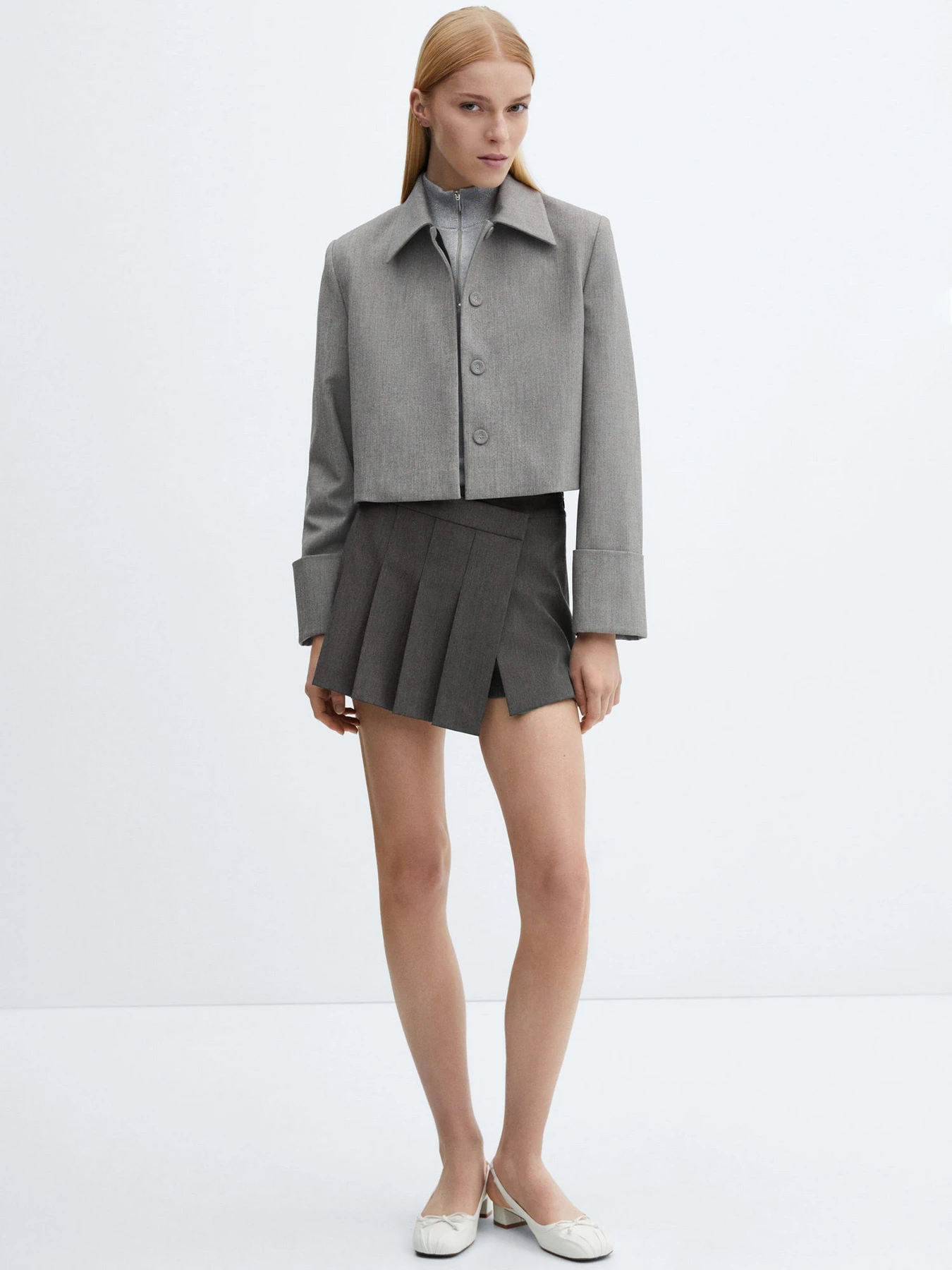 Спідниці MANGO BRIT модель 67064458_92 Фото