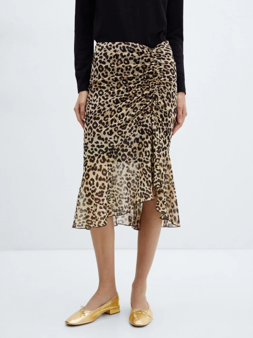 Спідниці MANGO LEO модель 67084029_99 Фото