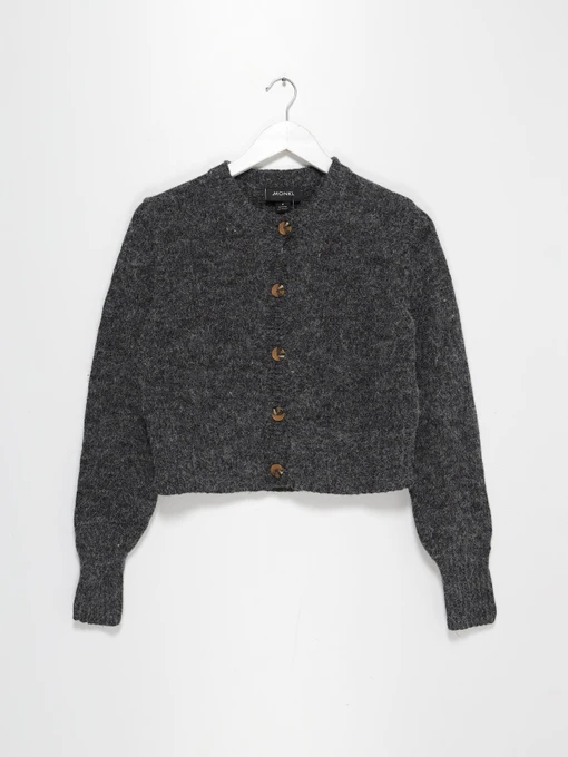 Свитры и кардиганы Monki модель 0693035_т.сірий комб. Фото