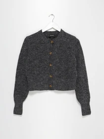 Свитры и кардиганы Monki модель 0693035_т.сірий комб. Фото