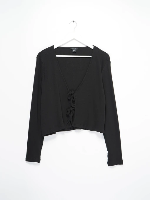 Свитры и кардиганы Monki модель 0749777_чорний Фото
