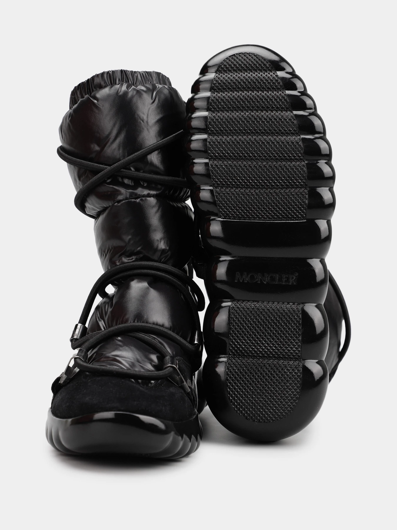Ботинки и сапоги Moncler модель 1211210_чорний Фото