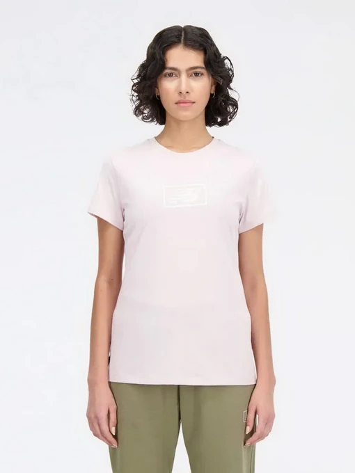 Футболки и поло New Balance Essentials Jersey Athletic Fit модель WT33515DMY Фото