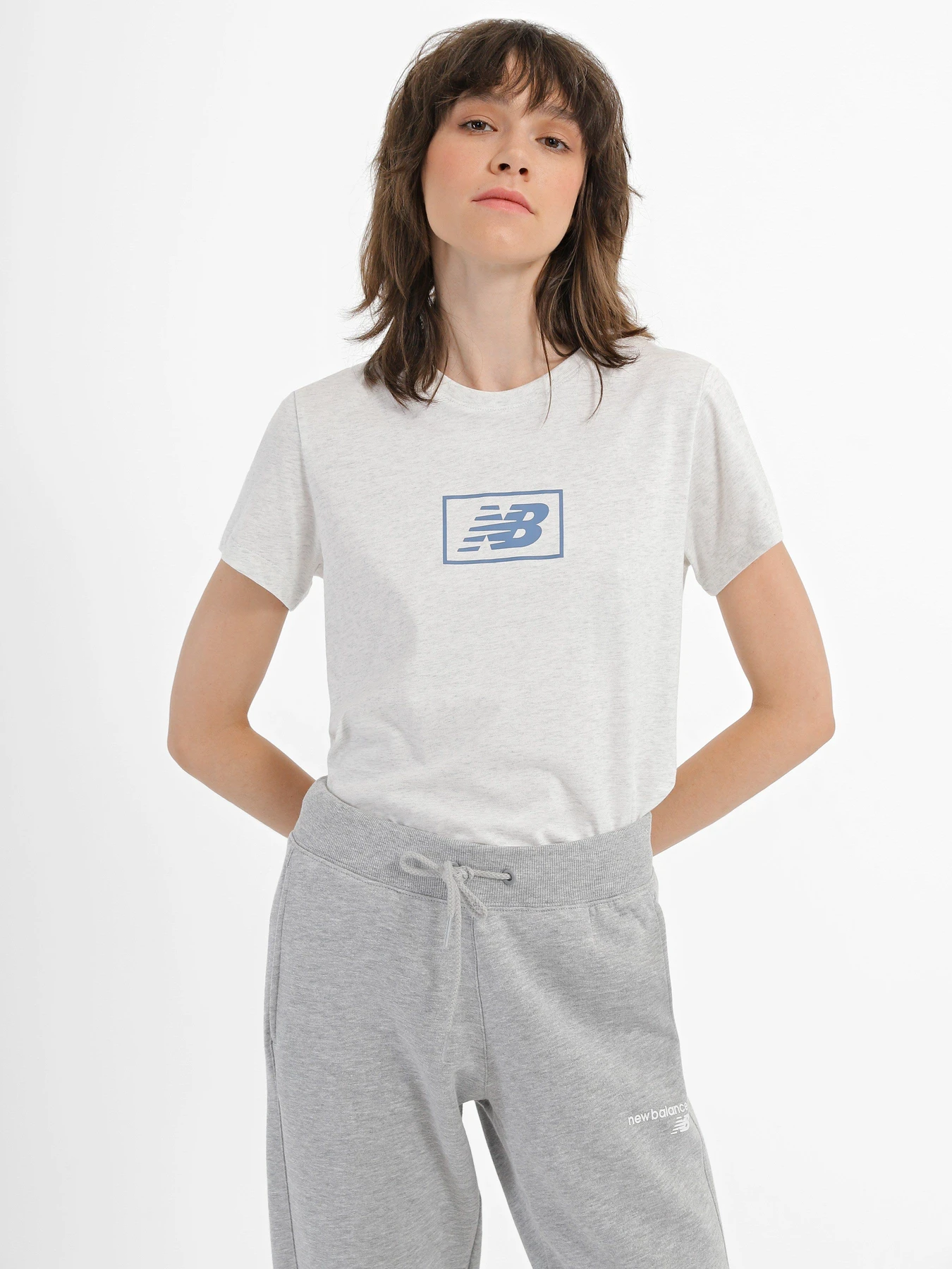 Футболки і поло New Balance Essentials Jersey Athletic Fit модель WT33515SAH Фото