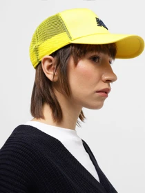 Шапки и кепки New Balance LIFESTYLE ATHLETICS TRUCKER модель LAH01001LMZ Фото