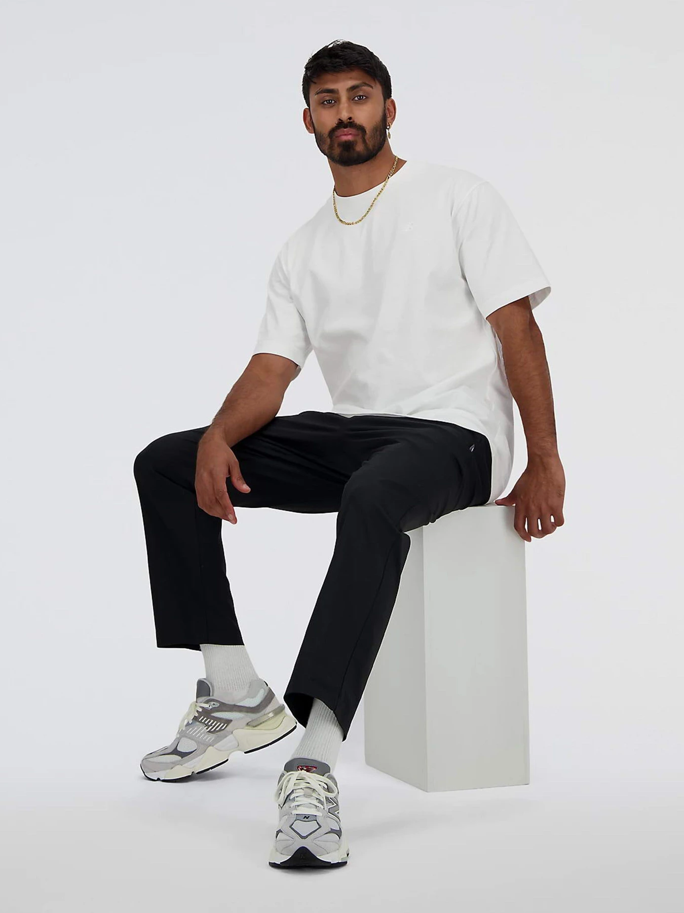 Футболки і поло New Balance ATHLETICS модель MT41533WT Футболки і поло New Balance ATHLETICS модель MT41533WT Фото