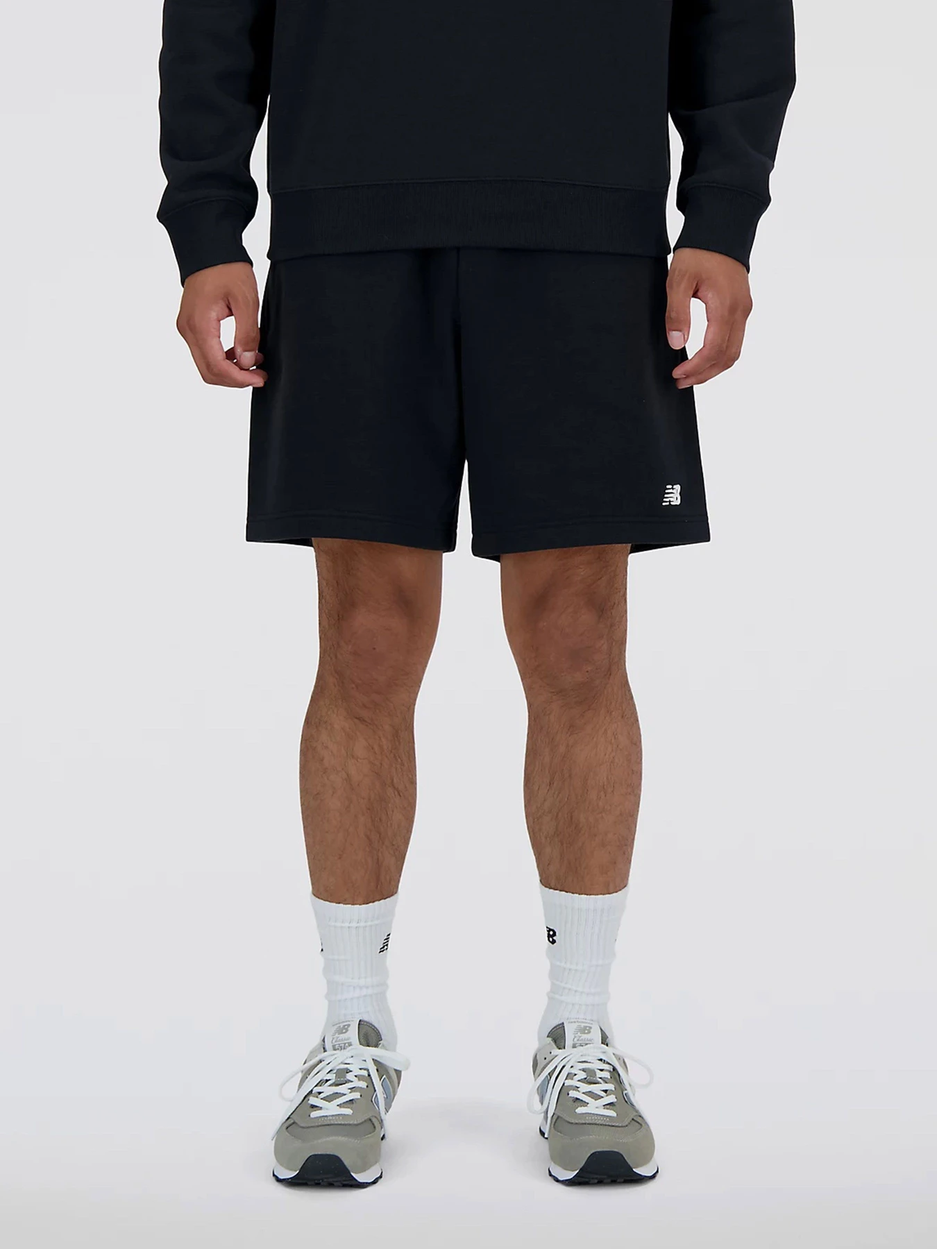 Шорты New Balance SMALL LOGO модель MS41520BK Шорты New Balance SMALL LOGO модель MS41520BK Фото