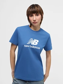 Футболки і поло New Balance STACKED LOGO модель WT41502BEU Фото