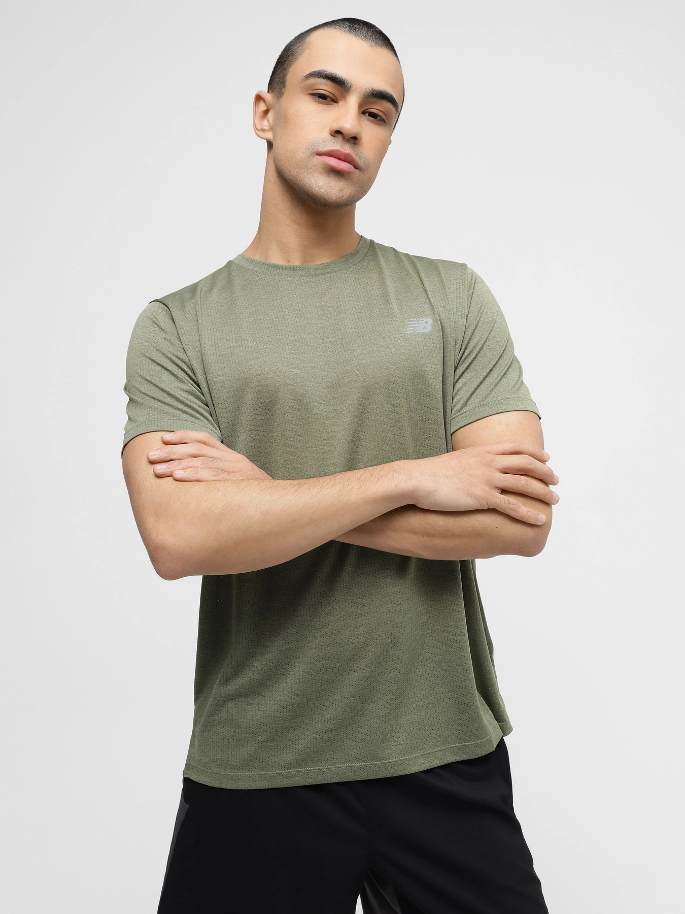 Футболки и поло New Balance PERFORMANCE модель MT41253DEK Футболки и поло New Balance PERFORMANCE модель MT41253DEK Фото