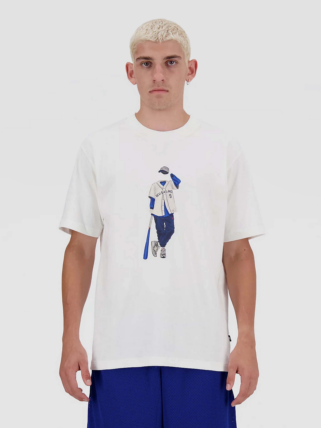 Футболки і поло New Balance ATHLETICS GRAPHICS модель MT41577SST Футболки і поло New Balance ATHLETICS GRAPHICS модель MT41577SST Фото
