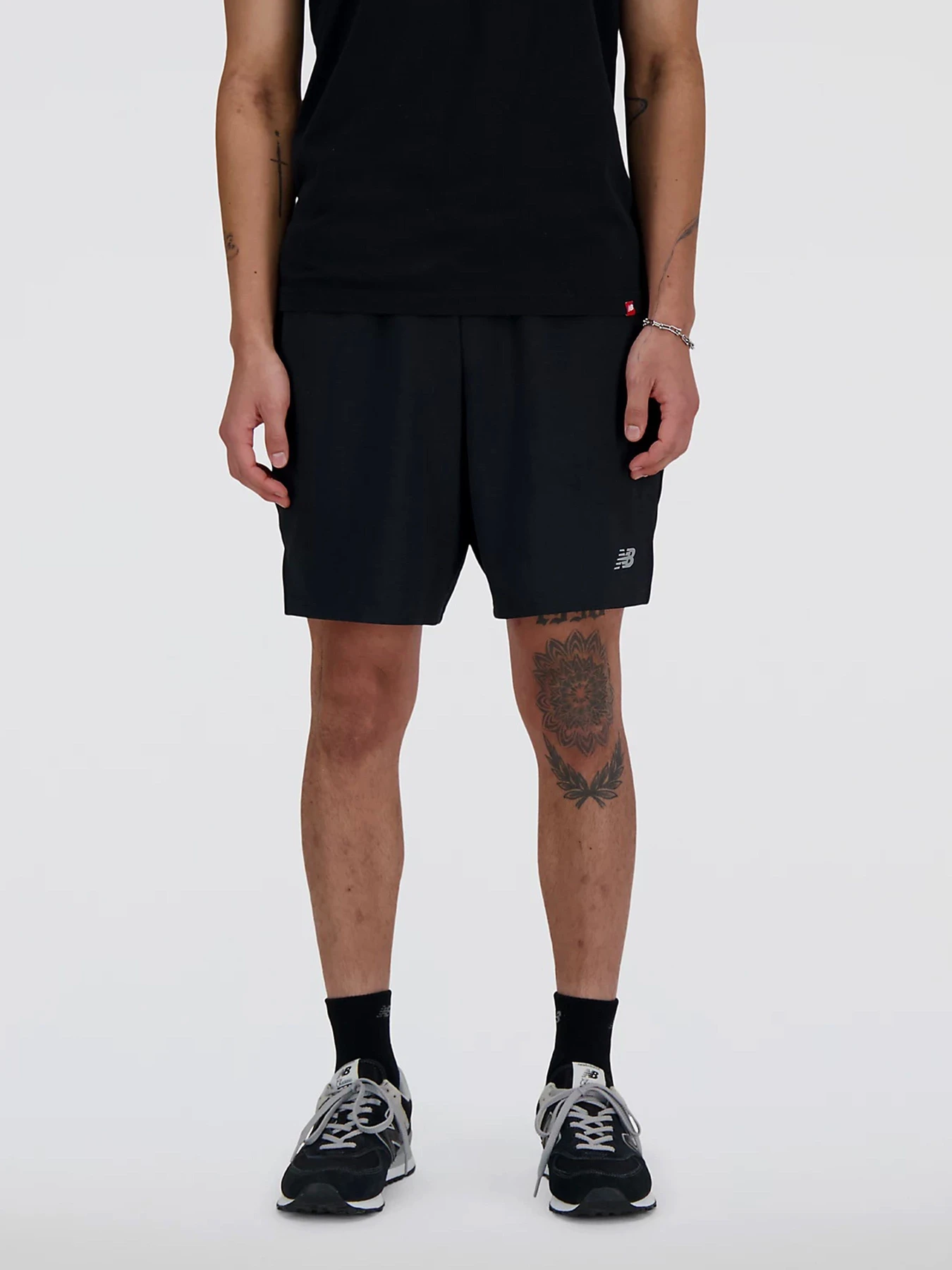 Шорты New Balance SPACER модель MS41146BK Фото