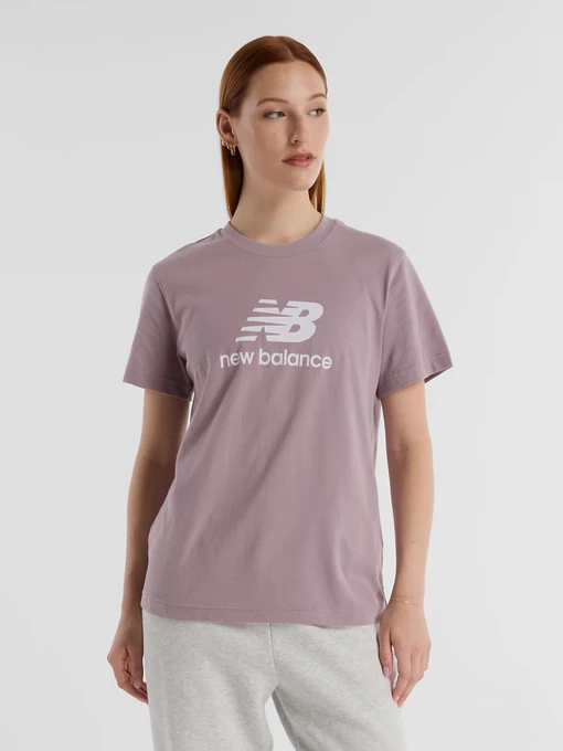 Футболки и поло New Balance SPORT ESSENTIALS JERSEY LOGO модель WT41502ICW Фото