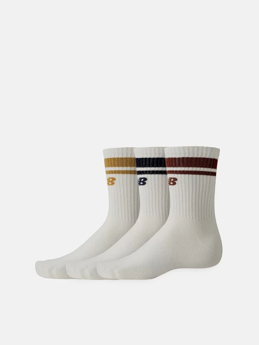 Носки и гольфы New Balance ESSENTIALS LINE MIDCALF 3 PACK модель LAS32163SST Фото
