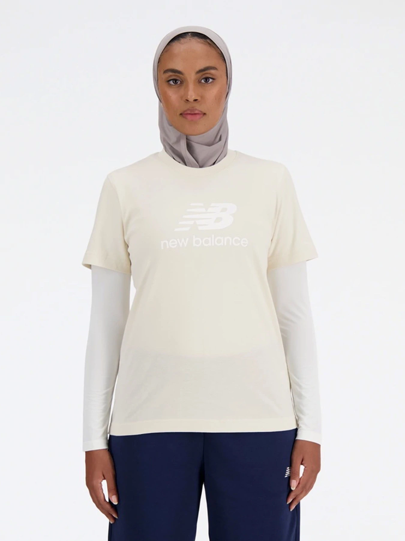Футболки і поло New Balance ESSENTIALS STACKED модель WT41502LIN Футболки і поло New Balance ESSENTIALS STACKED модель WT41502LIN Фото
