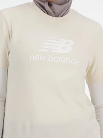 Футболки і поло New Balance ESSENTIALS STACKED модель WT41502LIN Фото