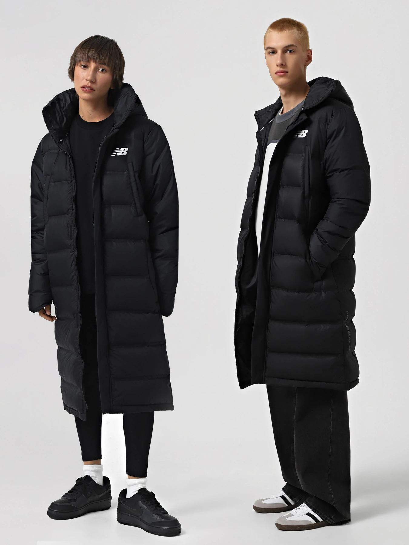 Куртки и дубленки New Balance BENCH LONG DOWN модель MJ231054BK Куртки и дубленки New Balance BENCH LONG DOWN модель MJ231054BK Фото