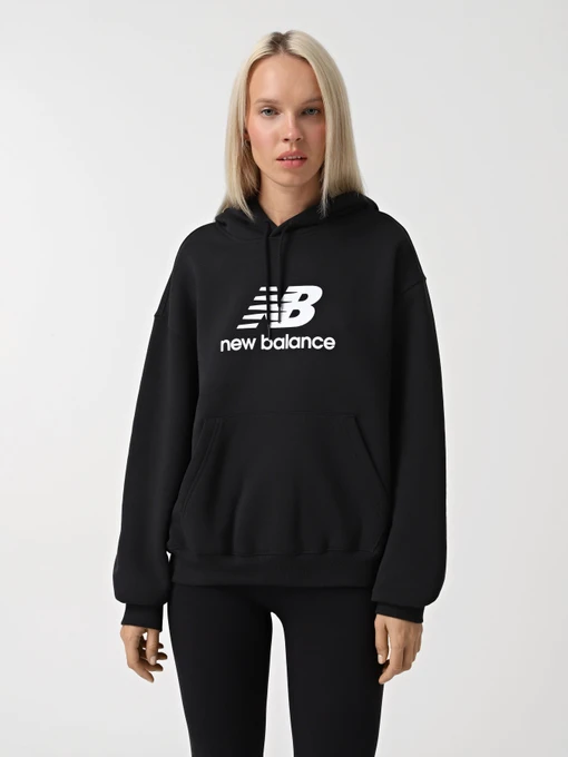 Худі та світшоти New Balance ESSENTIALS FLEECE модель WT41506BK Фото