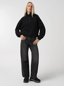 Худи и свитшоты New Balance POLAR FLEECE HZ модель WT43529BK Фото