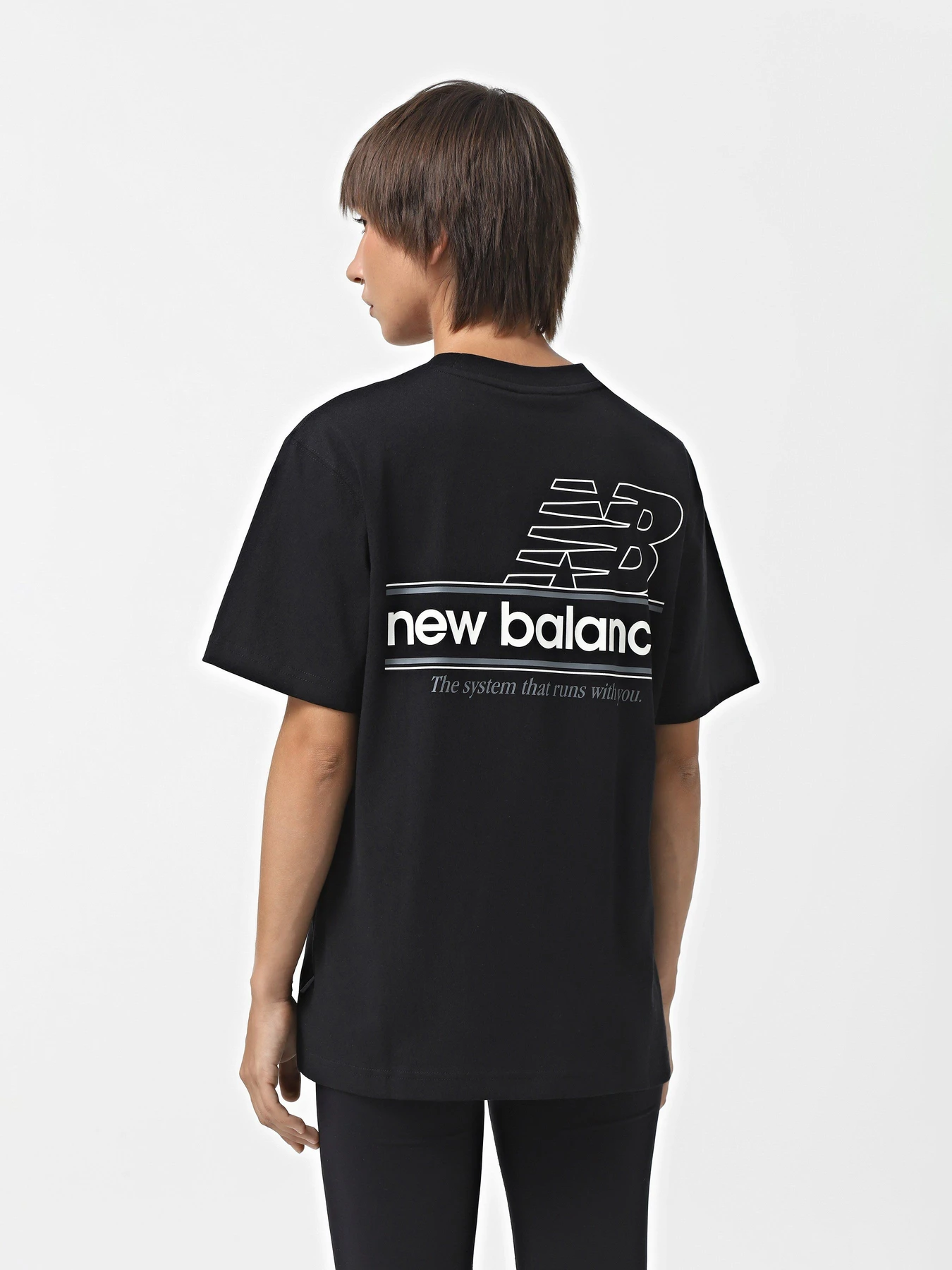 Футболки і поло New Balance ATHLETICS RELAXED SYSTEM модель WT43550BK Футболки і поло New Balance ATHLETICS RELAXED SYSTEM модель WT43550BK Фото