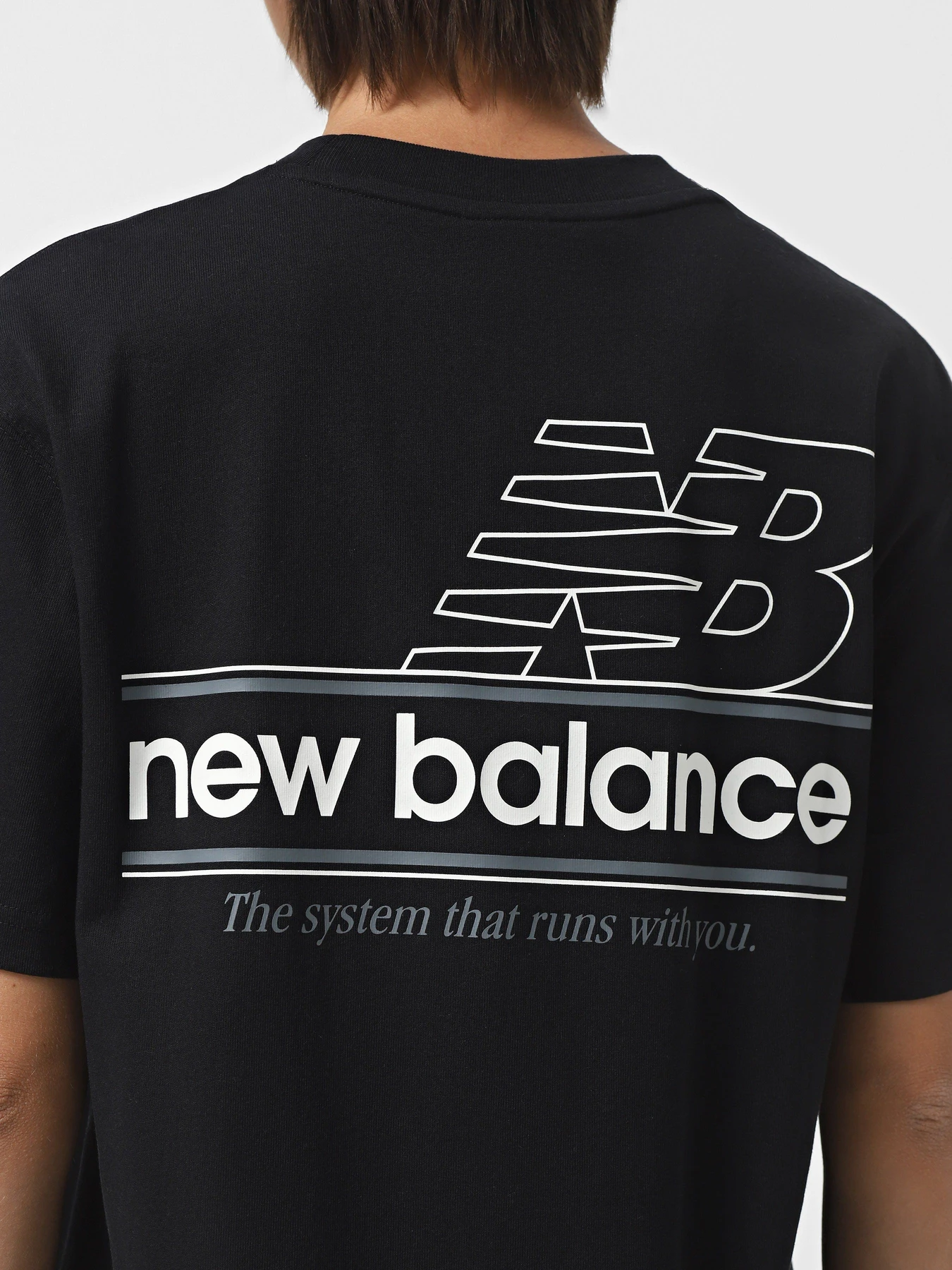 Футболки і поло New Balance ATHLETICS RELAXED SYSTEM модель WT43550BK Футболки і поло New Balance ATHLETICS RELAXED SYSTEM модель WT43550BK Фото