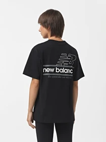 Футболки і поло New Balance ATHLETICS RELAXED SYSTEM модель WT43550BK Фото