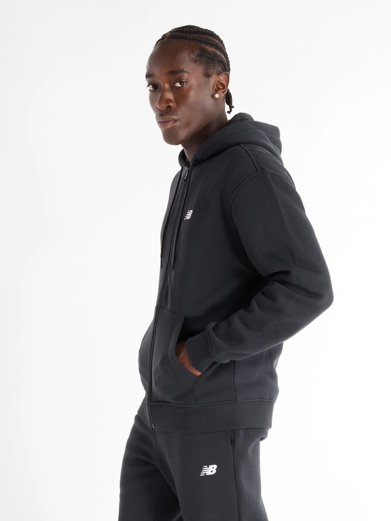 Худі та світшоти New Balance SPORT CORE FULL ZIP модель MJ43902BK Фото