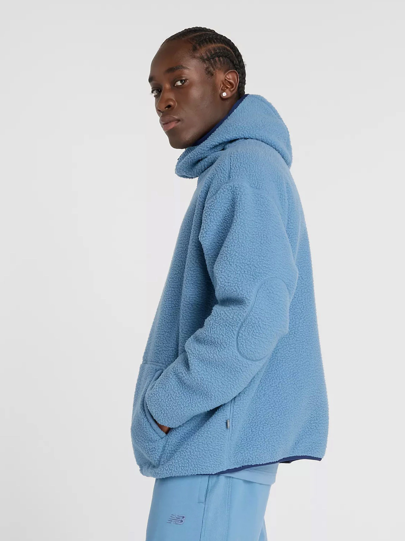 Худи и свитшоты New Balance ALL DAY SHERPA модель MT44584HEB Худи и свитшоты New Balance ALL DAY SHERPA модель MT44584HEB Фото