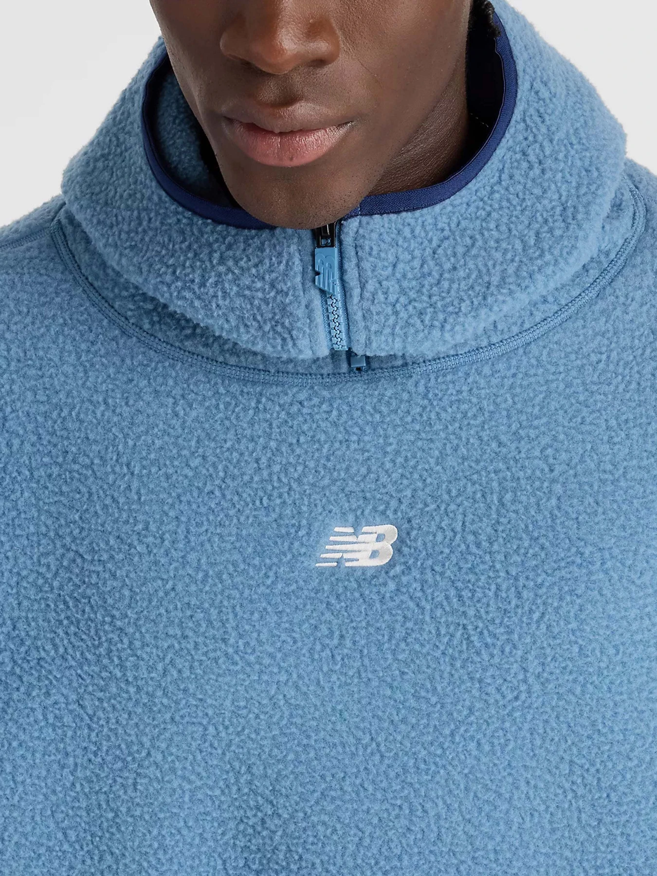 Худи и свитшоты New Balance ALL DAY SHERPA модель MT44584HEB Худи и свитшоты New Balance ALL DAY SHERPA модель MT44584HEB Фото