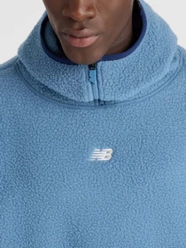 Худи и свитшоты New Balance ALL DAY SHERPA модель MT44584HEB Фото