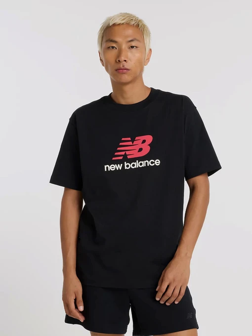 Футболки і поло New Balance ATHLETICS LOGO модель MT51500BK Фото