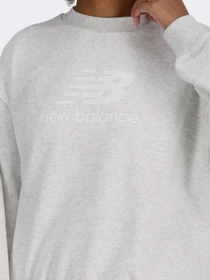 Худи и свитшоты New Balance STACKED LOGO модель WT41503AHH Фото