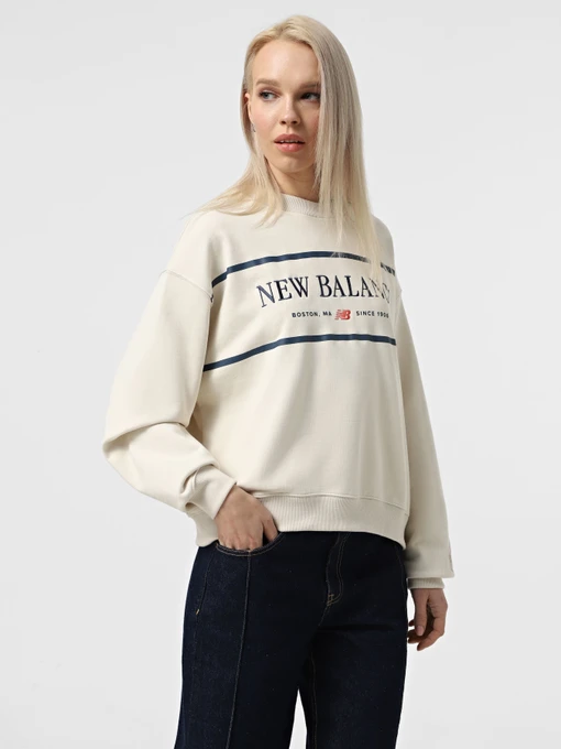 Худи и свитшоты New Balance ATHLETICS NAUTICAL LOBSTER модель WT51923LIN Фото