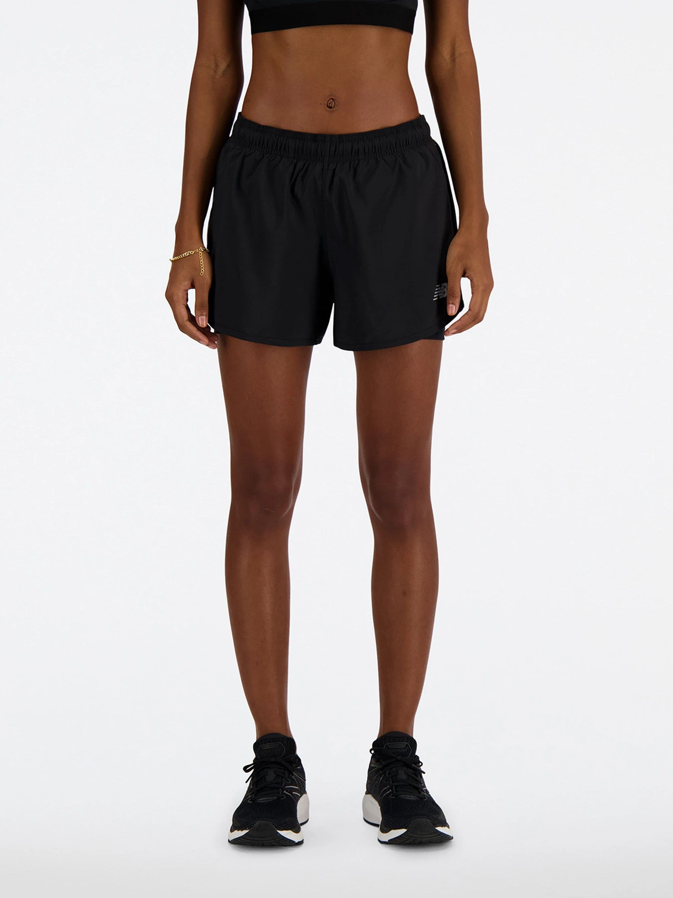 Шорты New Balance ESSENTIALS 2IN1 модель WS41225BK Шорты New Balance ESSENTIALS 2IN1 модель WS41225BK Фото