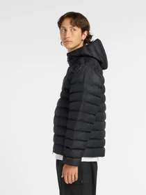 Куртки та дублянки New Balance HOODED PUFFER модель MO53500BK Фото
