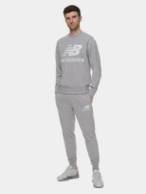 Брюки New Balance Essentials Stacked Logo модель MP03558AG Фото