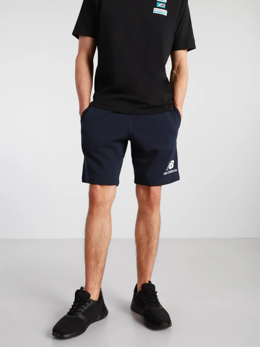 Шорты New Balance Essentials Stacked Logo модель MS03558ECL Фото