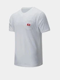 Футболки и поло New Balance Athletics Pocket модель MT01567WT Фото