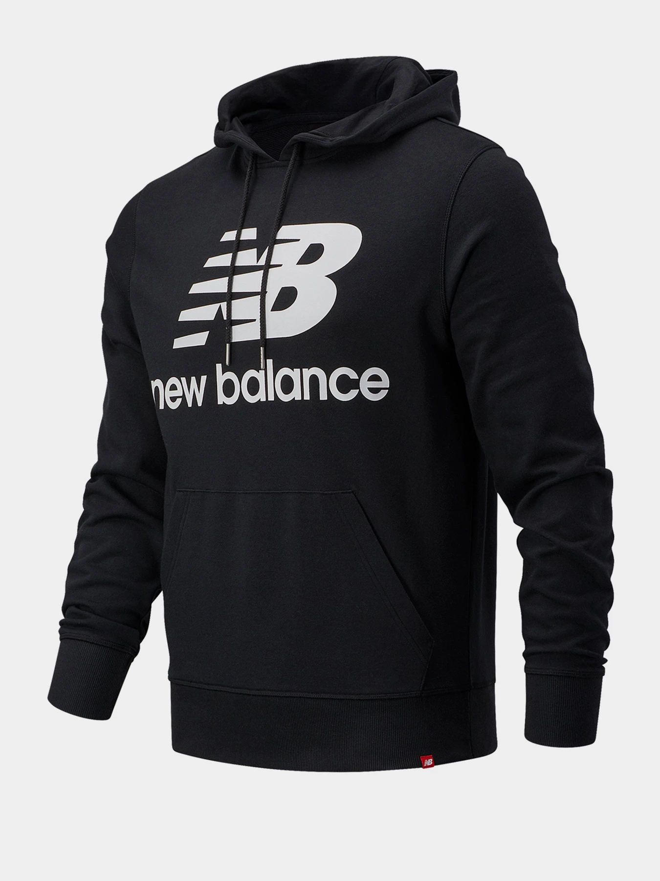 Худі та світшоти New Balance Essentials Stacked Logo модель MT03558BK Худі та світшоти New Balance Essentials Stacked Logo модель MT03558BK Фото