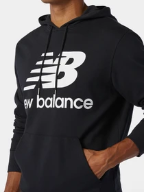 Худі та світшоти New Balance Essentials Stacked Logo модель MT03558BK Фото