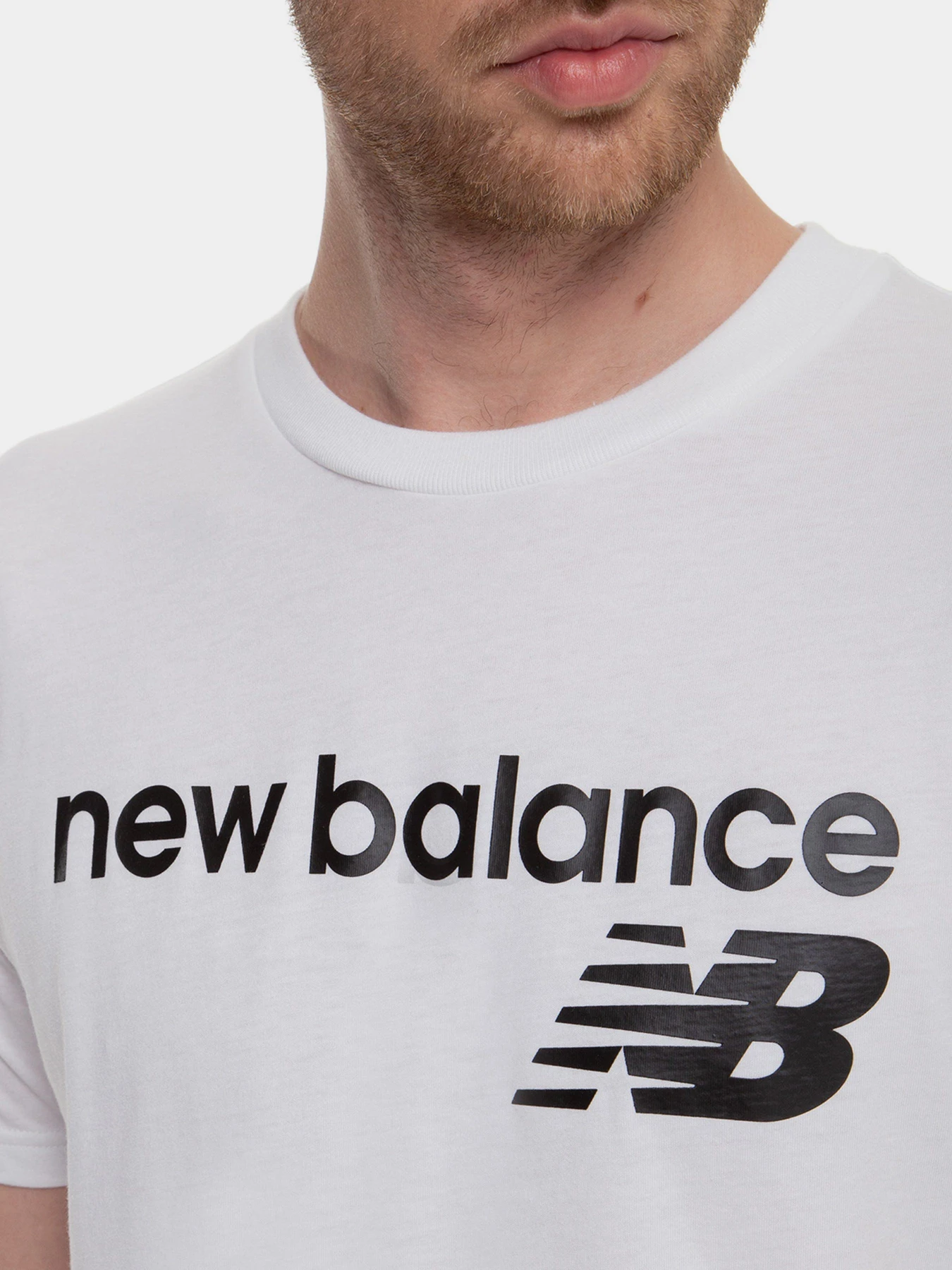 Футболки и поло New Balance Classic Core Logo модель MT03905WT Фото