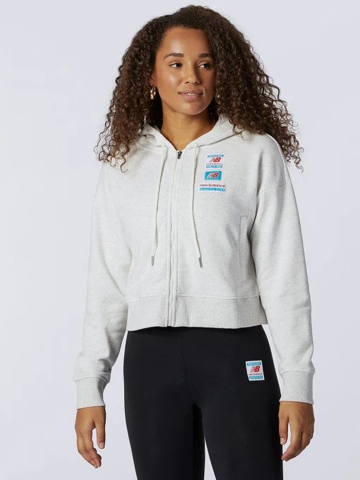 Худі та світшоти New Balance Essentials Field Day Full Zip модель WJ11503SAH Фото