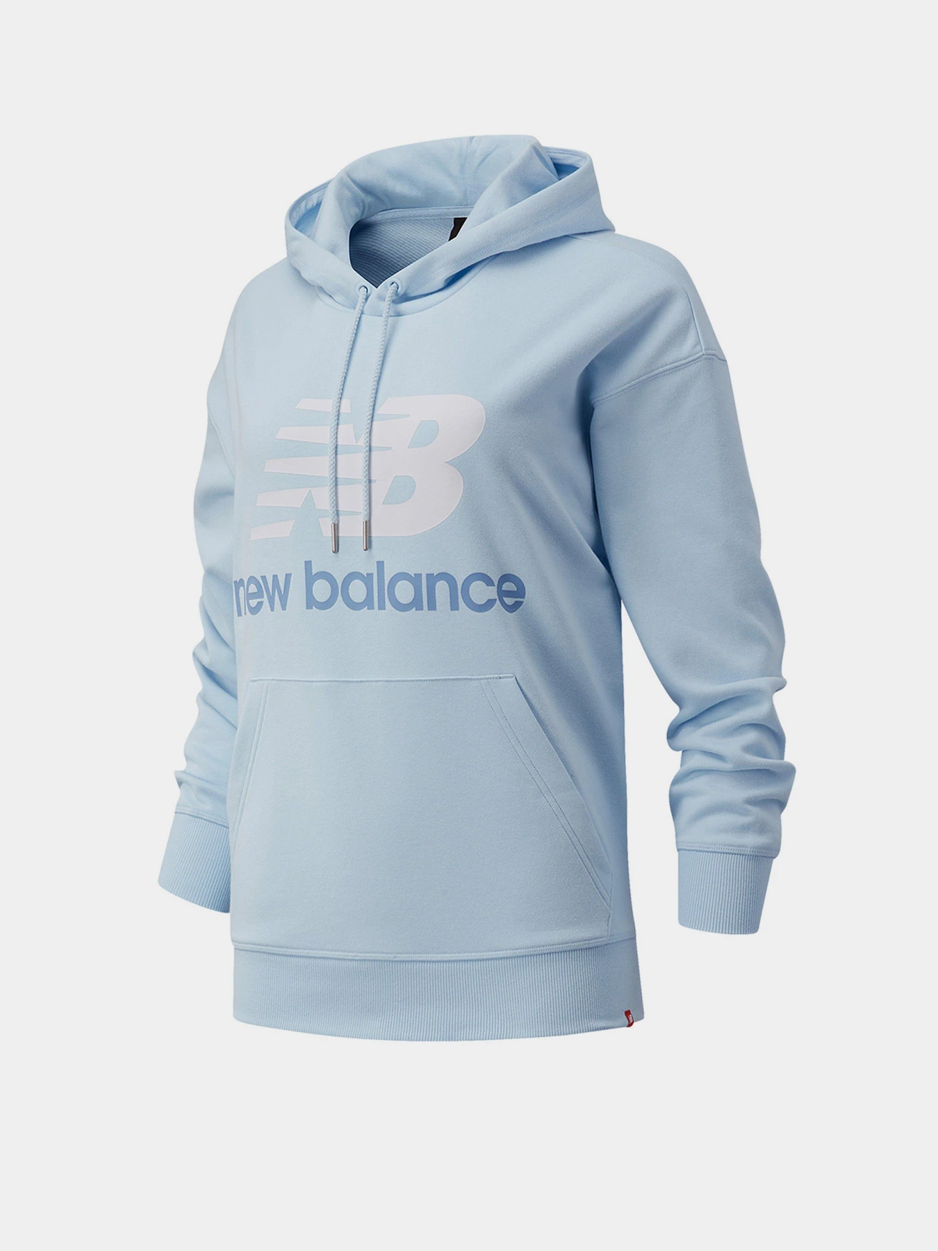 Худі та світшоти New Balance Ess Stacked Logo модель WT03547UVG Худі та світшоти New Balance Ess Stacked Logo модель WT03547UVG Фото