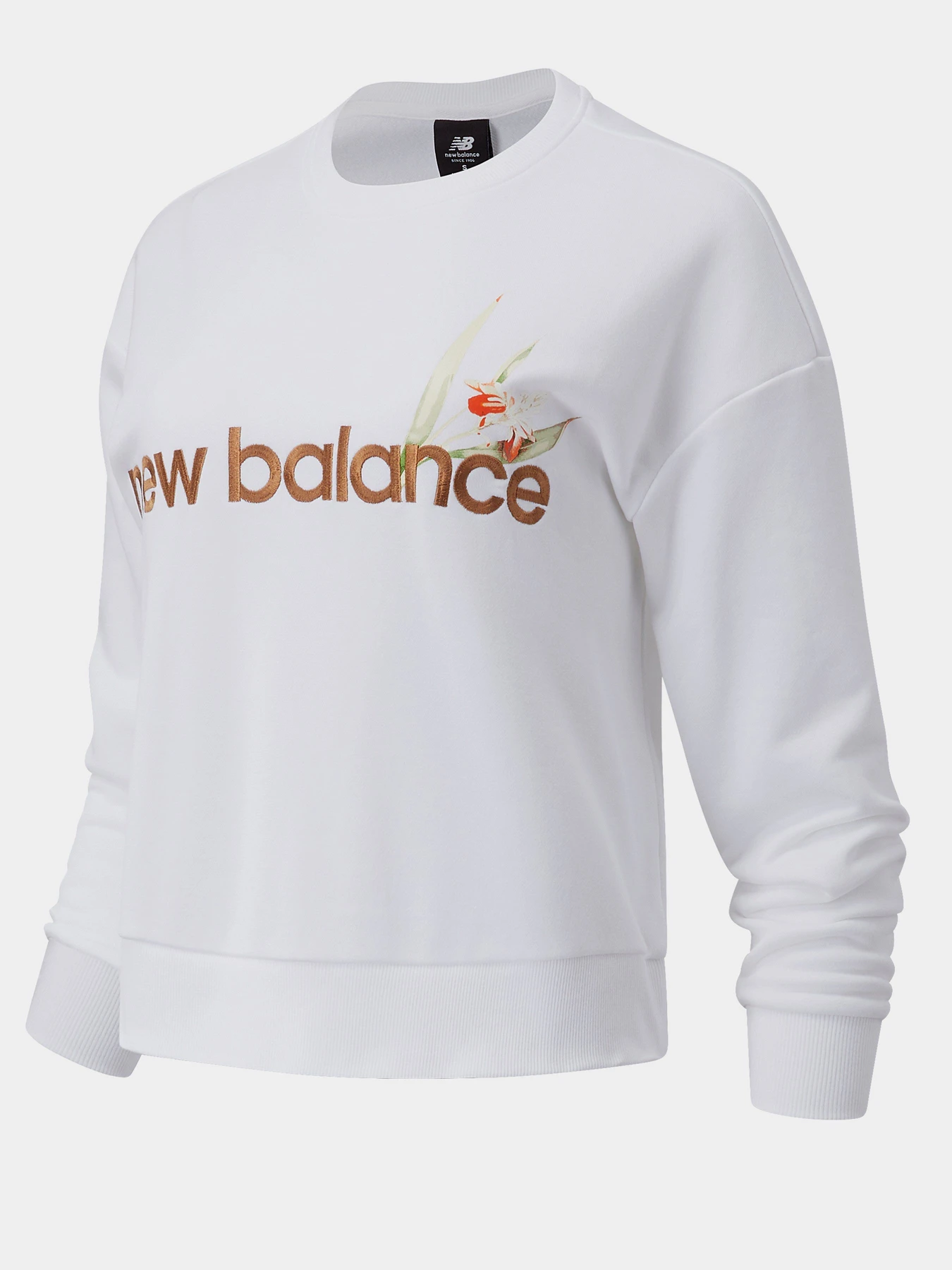 Худі та світшоти New Balance Essentials Botanical Crew модель WT11510WT Худі та світшоти New Balance Essentials Botanical Crew модель WT11510WT Фото