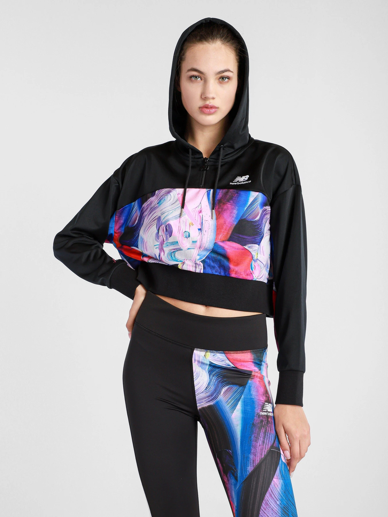 Худі та світшоти New Balance Athletics Erin Loree модель WT11513BKM Худі та світшоти New Balance Athletics Erin Loree модель WT11513BKM Фото
