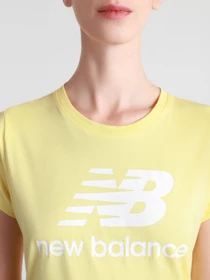 Футболки и поло New Balance Essentials Slacked Logo модель WT91546LHZ Фото