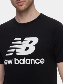 Футболки и поло New Balance Essentials Stacked Logo модель MT01575BK Фото